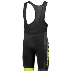 Scott Bibshorts Rc Team ++black-sulphur Yellow for sale at Aix Bike and Go