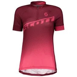 Scott Shirt W's Endurance 40 S-Sl Tibetan Red-Azalea Pink for sale at Aix Bike and Go