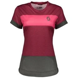 Scott Shirt W's Trail 30 S-Sl Azalea Pink-Dark Grey for sale at Aix Bike and Go