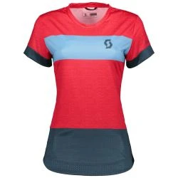 Scott Shirt W's Trail 30 S-Sl Melon Red-Nightfall Blue for sale at Aix Bike and Go