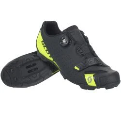 Scott Shoe Mtb Comp Boa Matt Black-Sulphur Yellow for sale at Aix Bike and Go