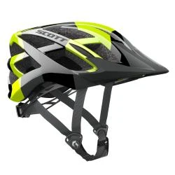 Scott Helmet Spunto Lime Green Camo for sale at Aix Bike and Go
