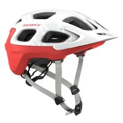 Scott Helmet Vivo White-Melon Red for sale at Aix Bike and Go